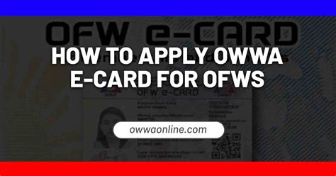 owwa ecard application